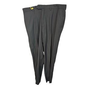 Stafford Essentials Mens Dress Pants Classic Fit  Grey Size 44x30 Business